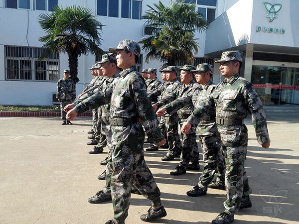 农场公司组织开展基干民兵训练