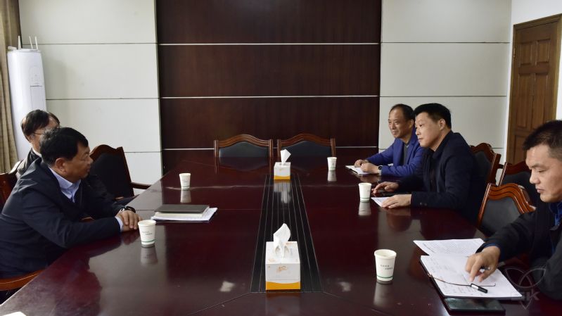 淮安区人大常委会主任蒋必海一行到白马湖检查指导工作