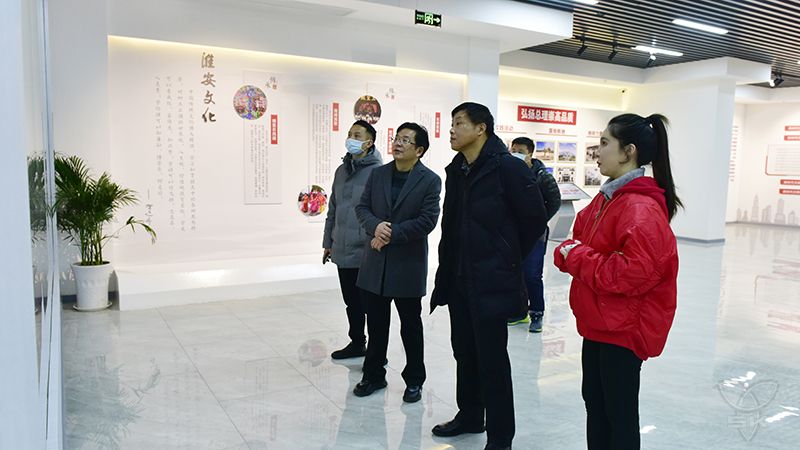 农场公司组织考察淮安区新时代文明实践中心