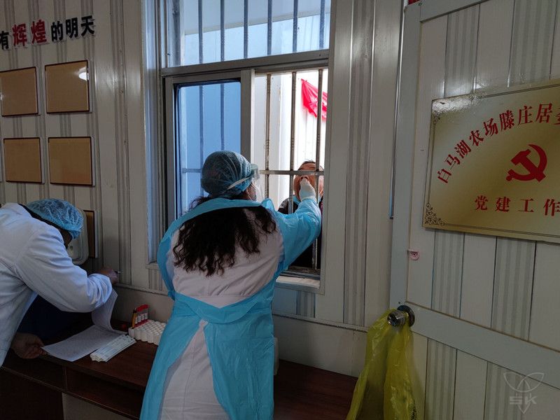 资产经营部加大项目工地务工人员核酸检测力度