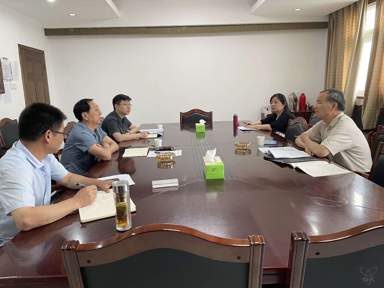 集团资产经营部来农场公司调研安全生产隐患整改进展情况